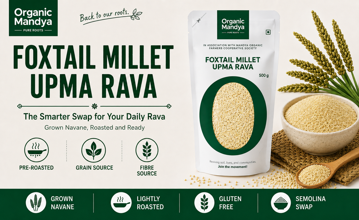 Foxtail Millet Upma Rava