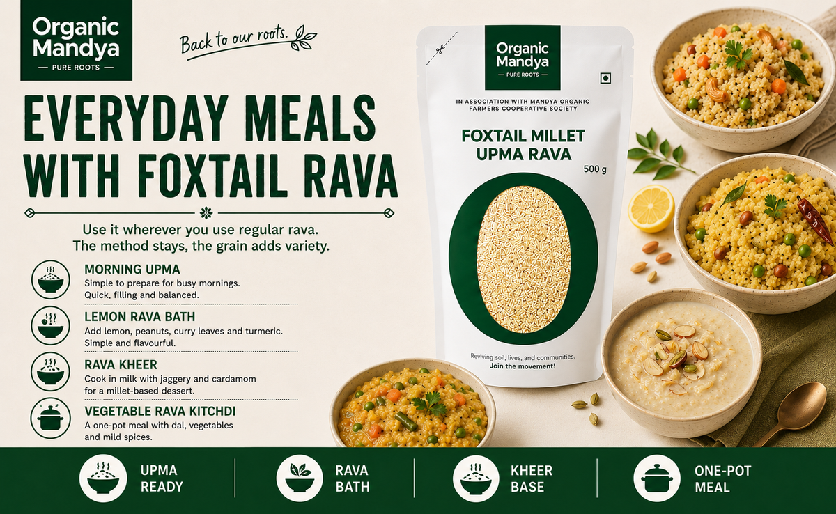 Foxtail Millet Rava Recipe