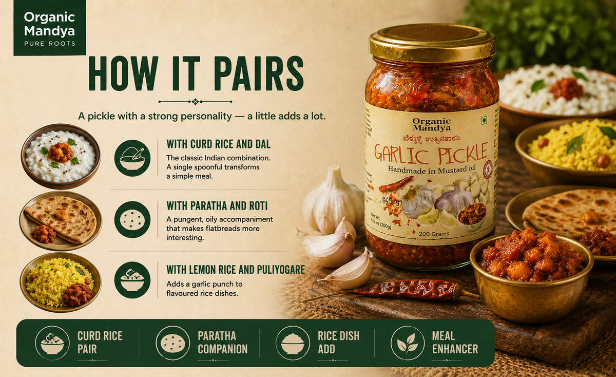 healthy - garlic - pickle