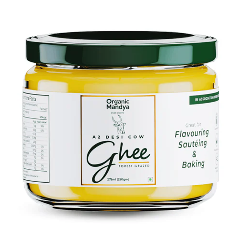 A2 Ghee | Desi Cow Ghee (Bilona Method) | 275ml Jar