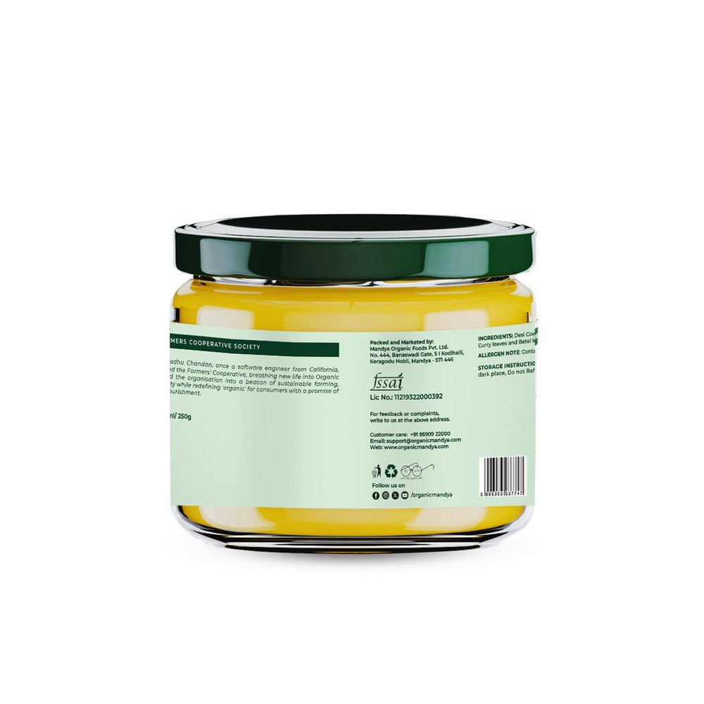 A2 Desi Cow Masala added Ghee Organicmandya