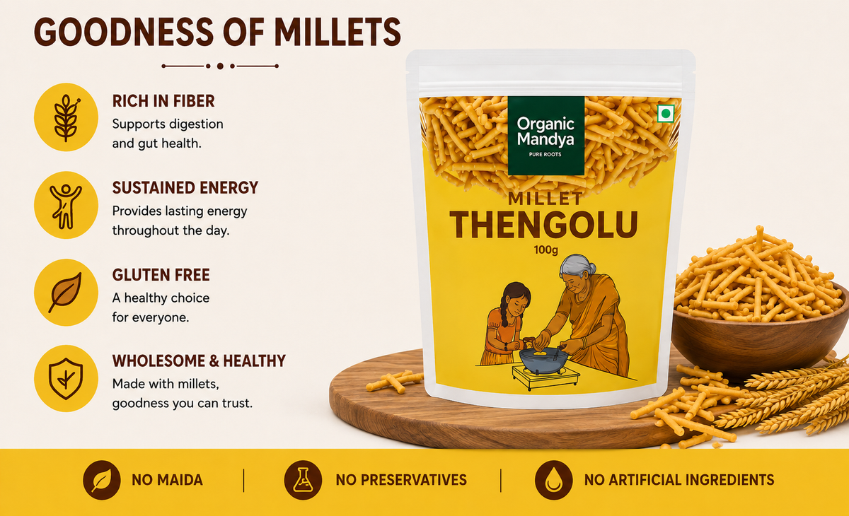 Crispy Millet Thengolu Delight