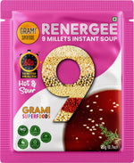 9 Millet Instant Hot & Sour Soup 20g from Grami Renergee | Soup Mix