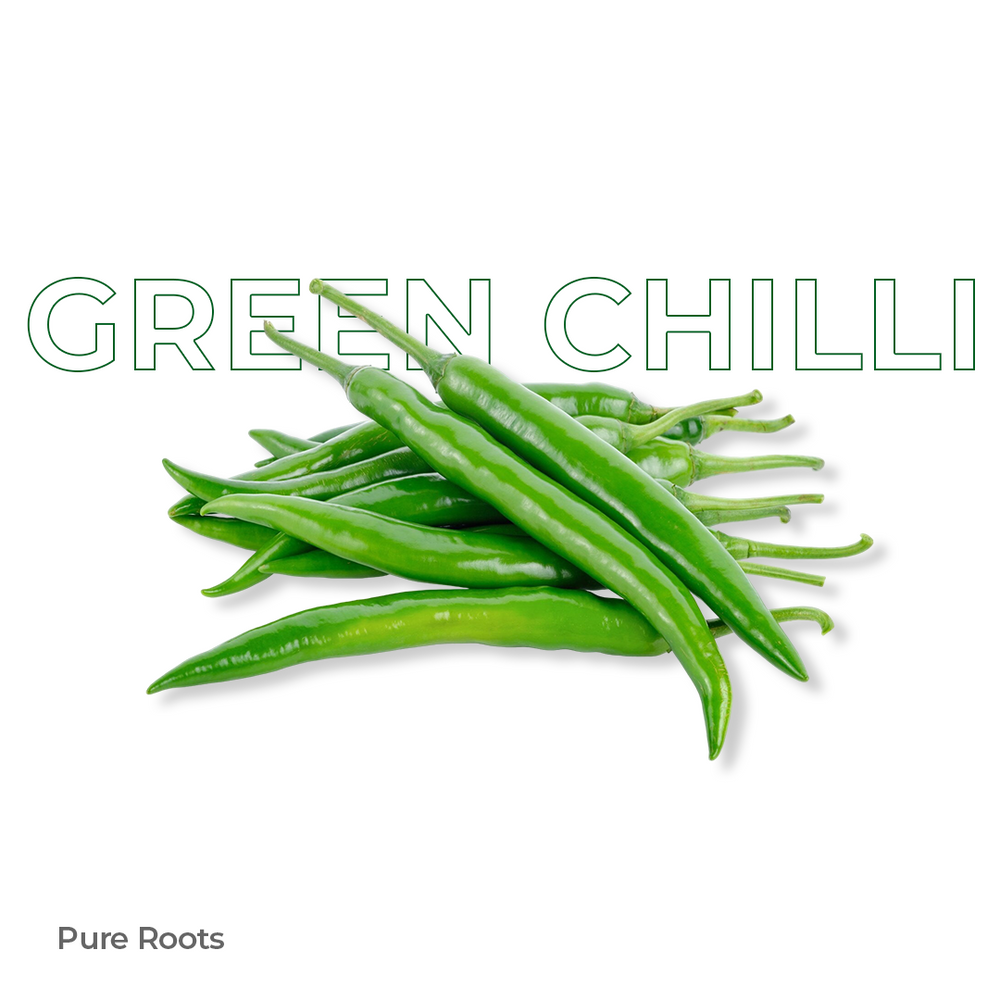 Organic Green Chilli Organic Mandya