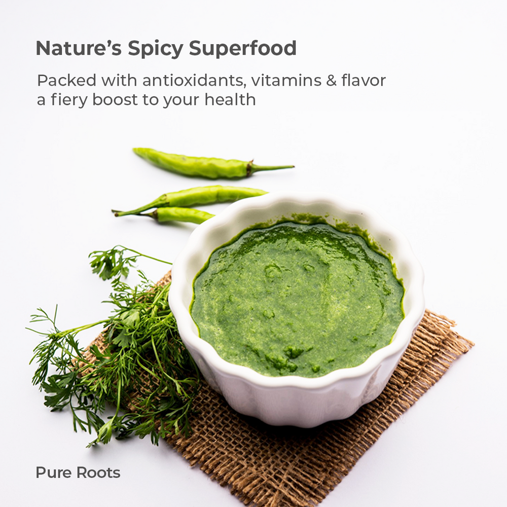 Organic Green Chilli Organic Mandya