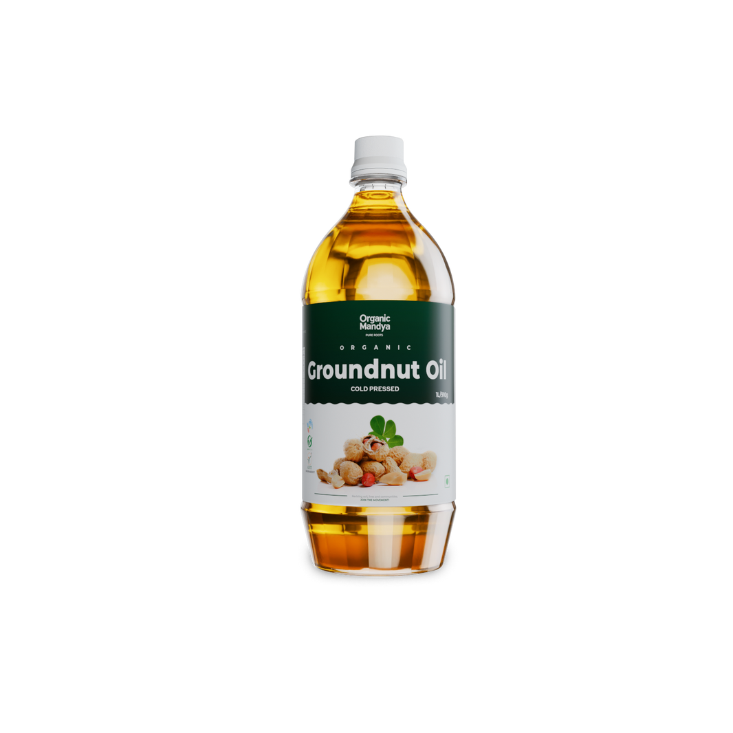 Organic Cold Pressed - Groundnut Oil