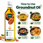 Cold Pressed Groundnut Oil (Peanut Oil)