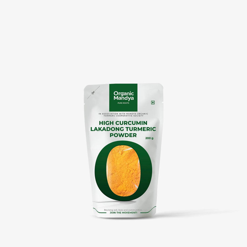 Organic High Curcumin Lakadong Turmeric Powder (Pure Haldi)