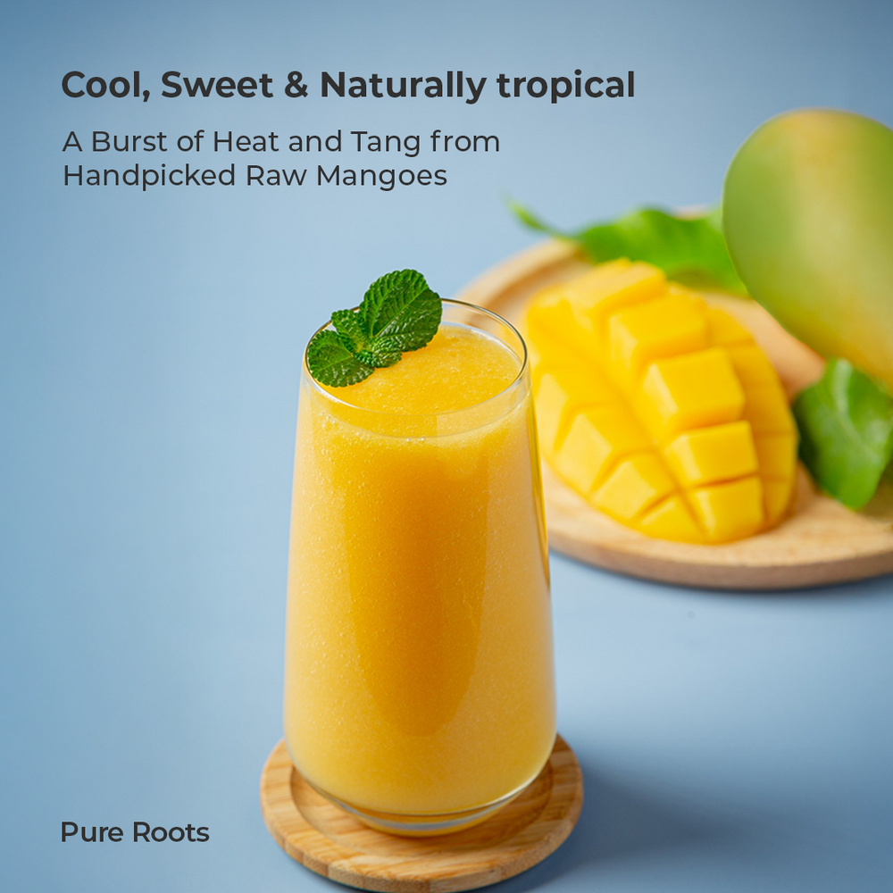 Organic Mango Himapasand Raw (Semi-ripe & mildly sweet) Organic Mandya