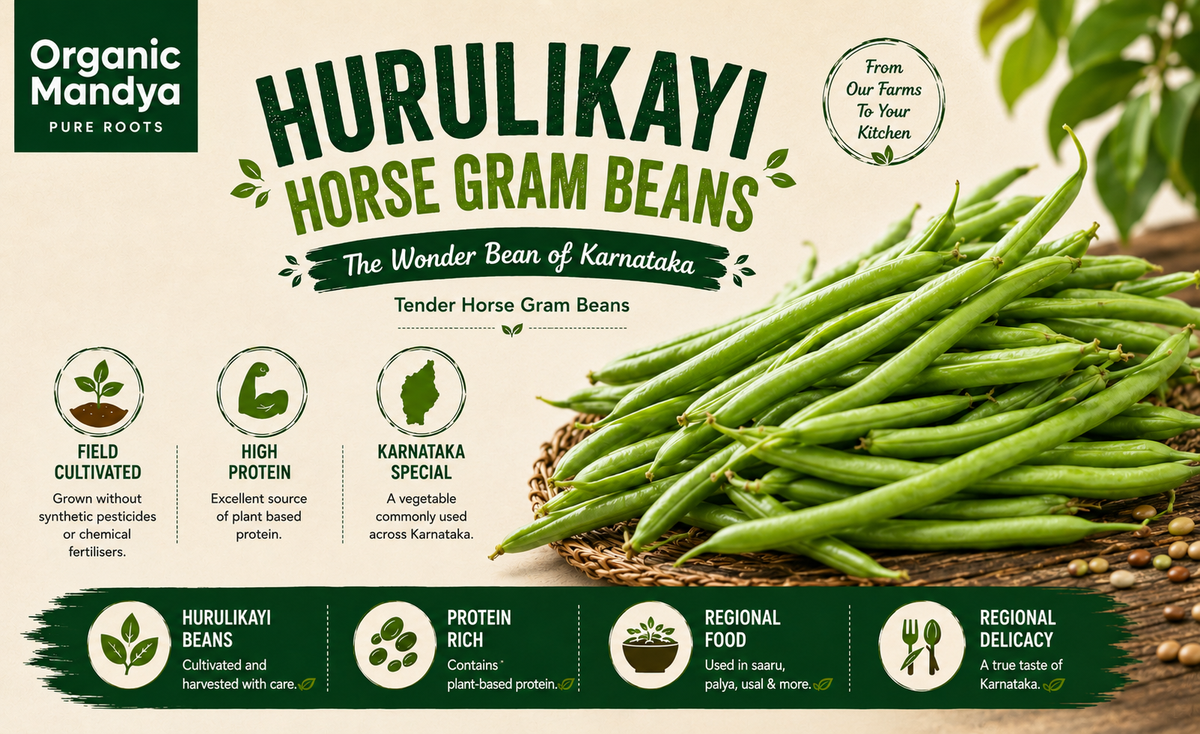Fresh Hurulikayi beans