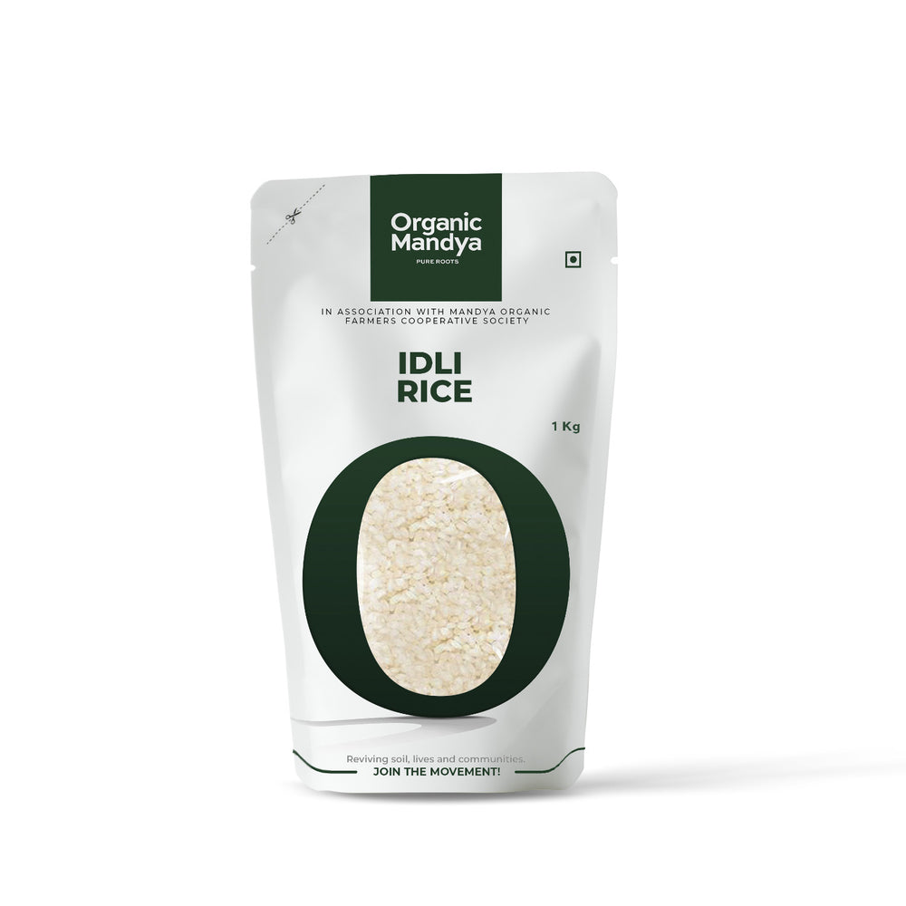 Organic Mandya-Idli Rice-1kg Front