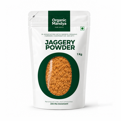 Jaggery Powder (Bella Pudi) Dark and Unbleached