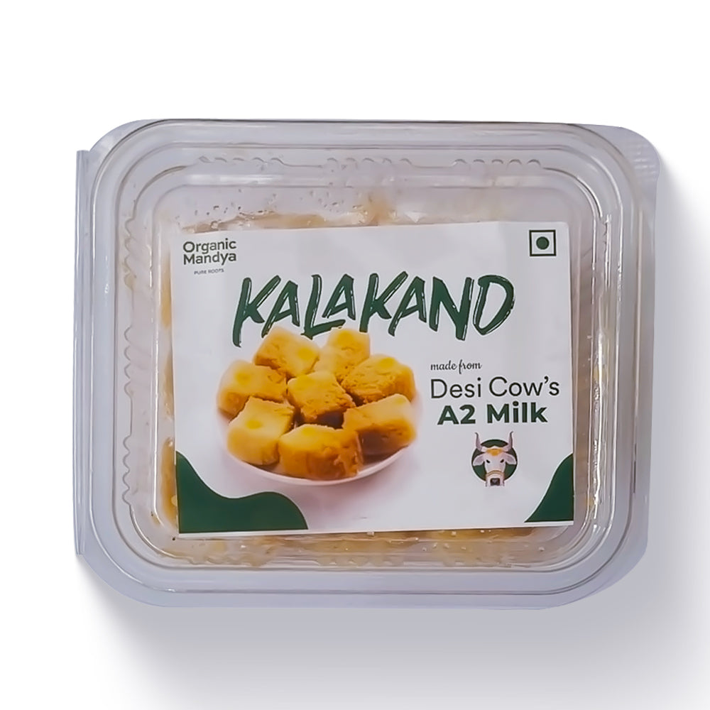 Organic A2 Kalakand (Milk Peda) (250g)