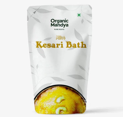 Organic Millet Kesari Bath Mix – No Refined Sugar, Healthy Sweet