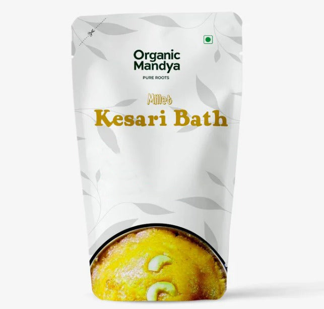 Organic Millet Kesari Bath Mix – No Refined Sugar, Healthy Sweet