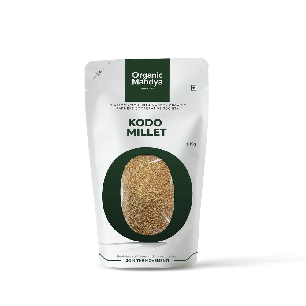 Organic Mandya- Kodo Millet 1kg Front