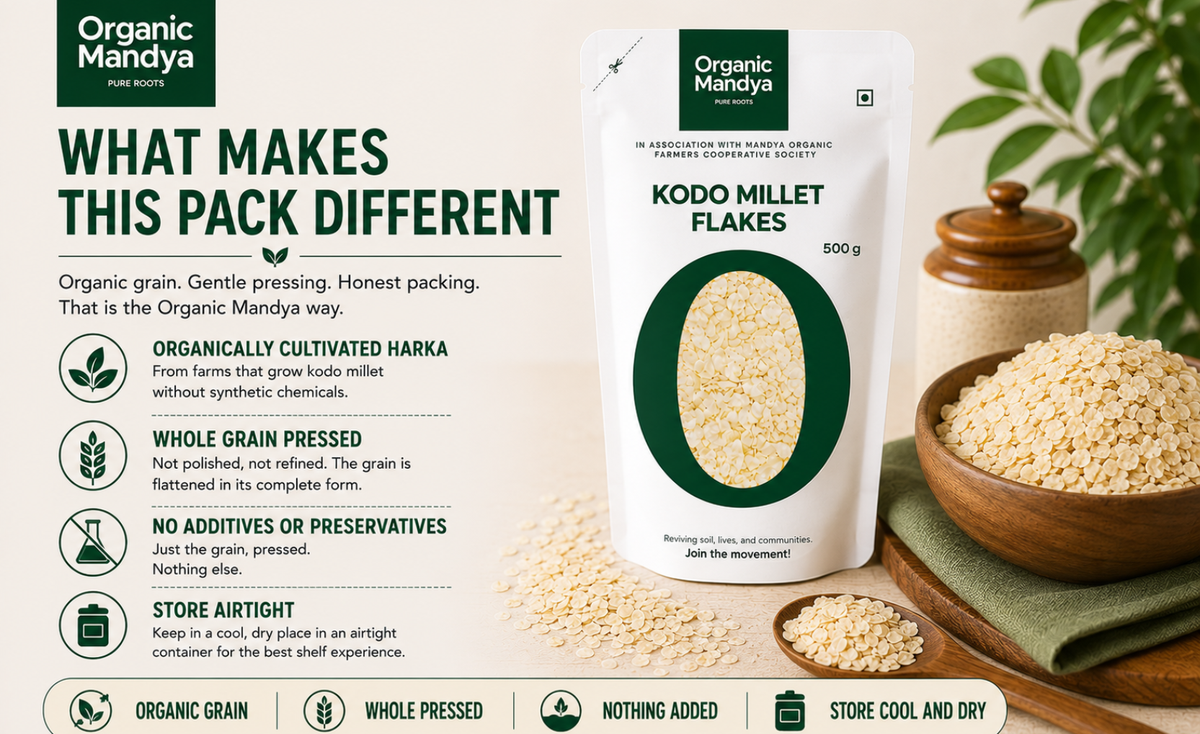 Natural - kodo - millet - flakes