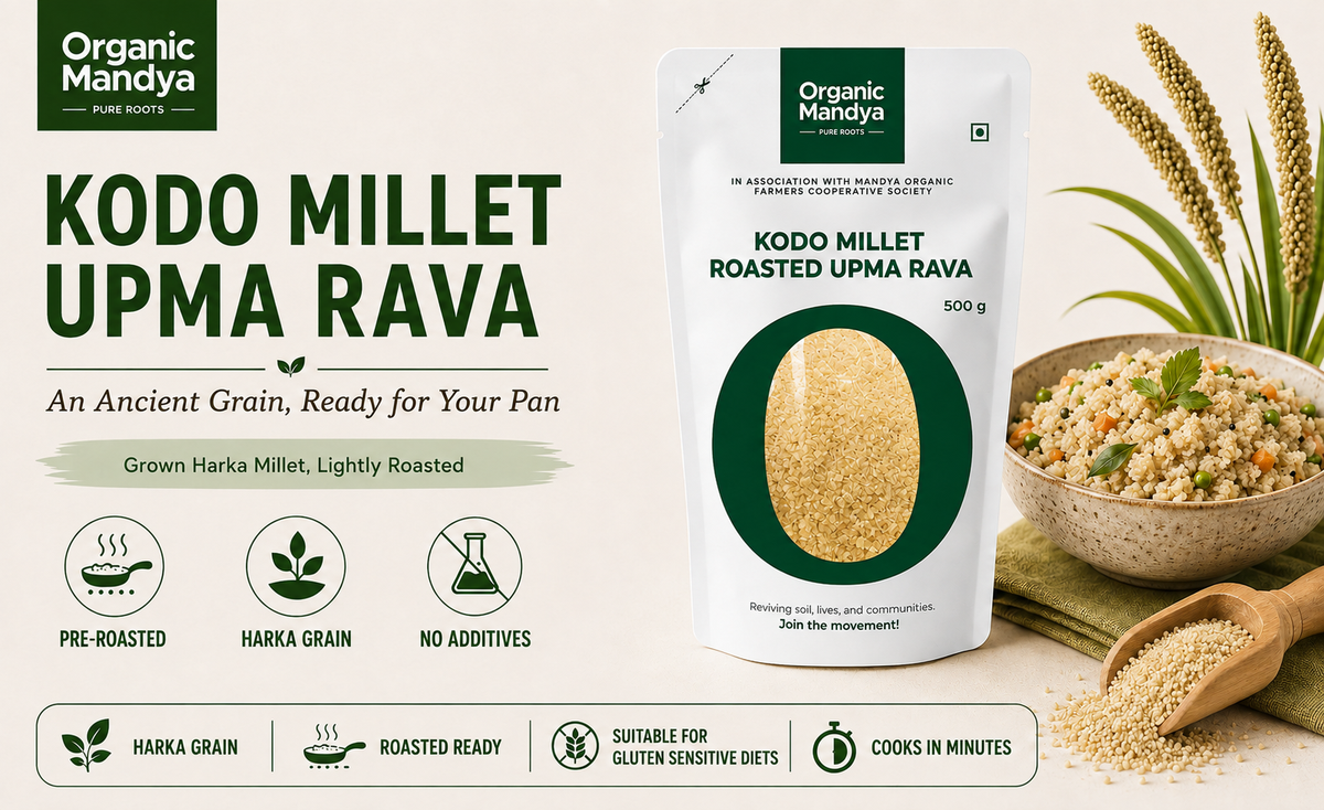 Kodo Millet Upma Rava