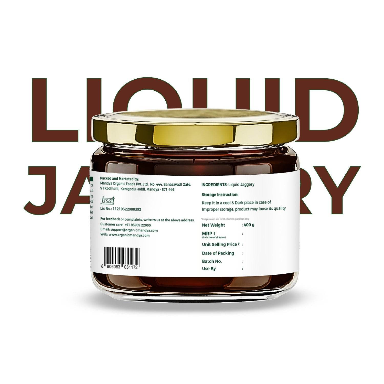 Organic Joni Bella (Liquid Jaggery) - Organic Mandya