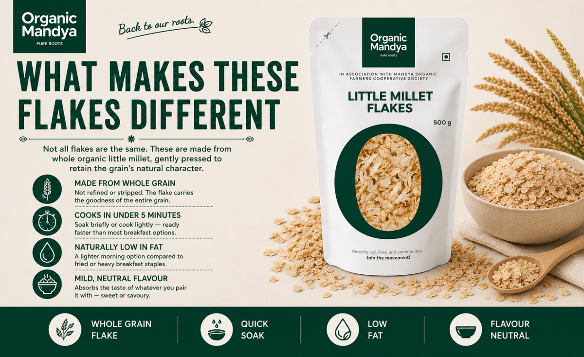 Natural - little - millet - flakes