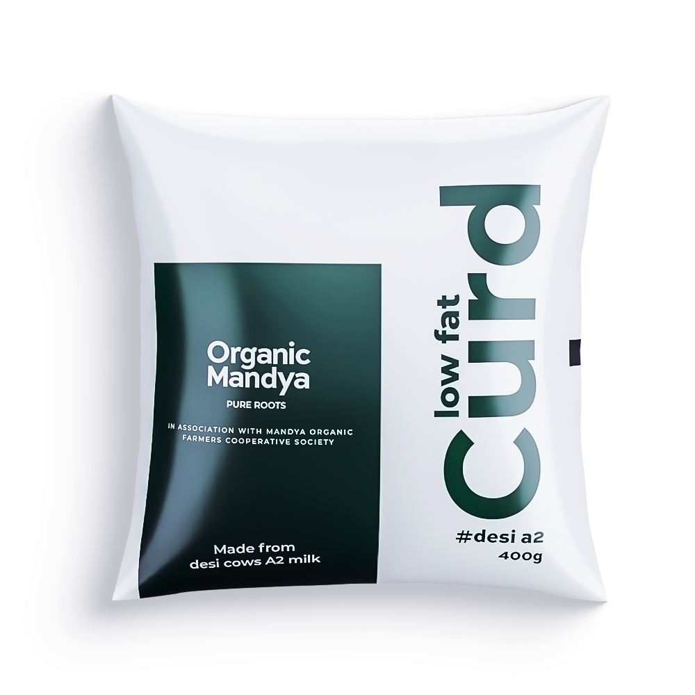 Organic A2 Low Fat Curd (400g)