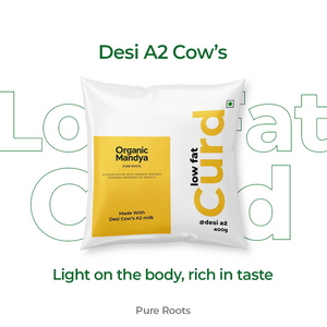 A2 Low Fat Curd Organic Mandya