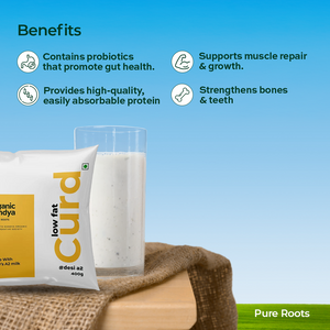 A2 Low Fat Curd Organic Mandya