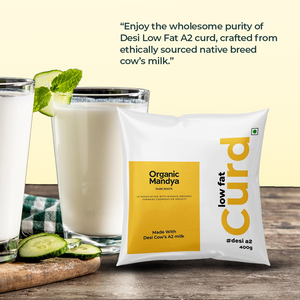 A2 Low Fat Curd Organic Mandya