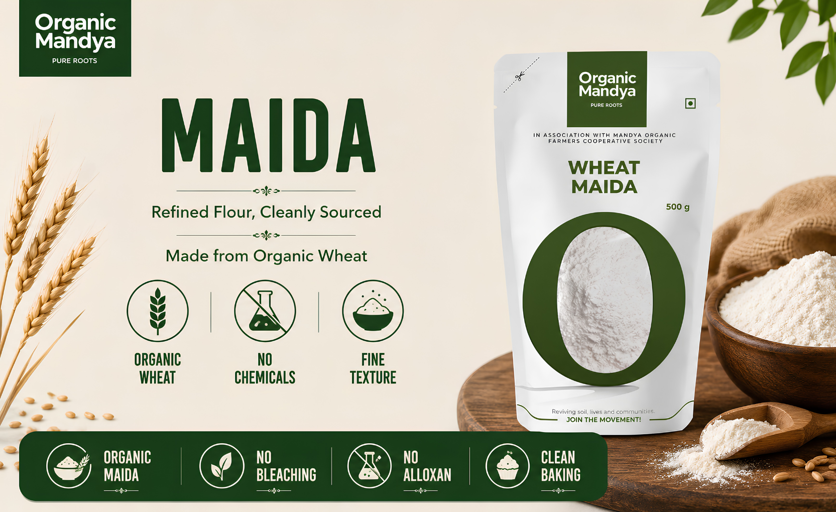 organic - maida