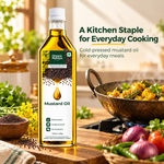 Mustard Oil Cold Pressed & Unrefined (500ml)