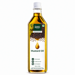 Mustard Oil Cold Pressed & Unrefined (500ml)