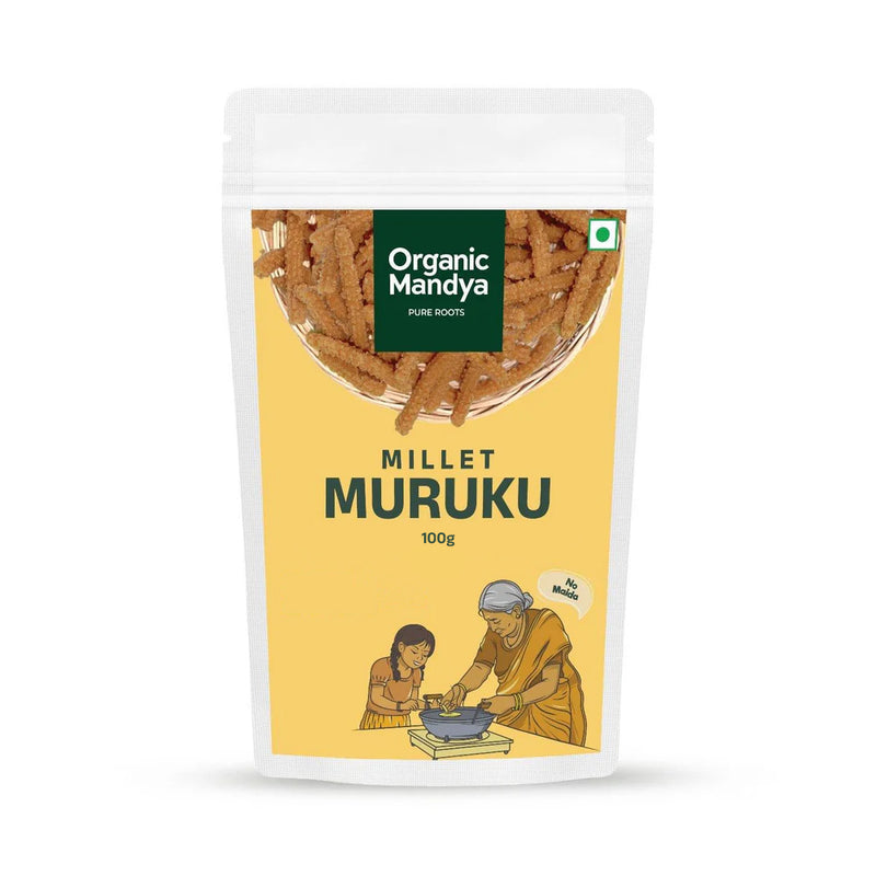 Millet Murukku – Crispy Traditional South Indian Snack