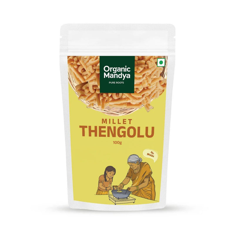 Millet Thengolu – Light & Crispy Millet Snack