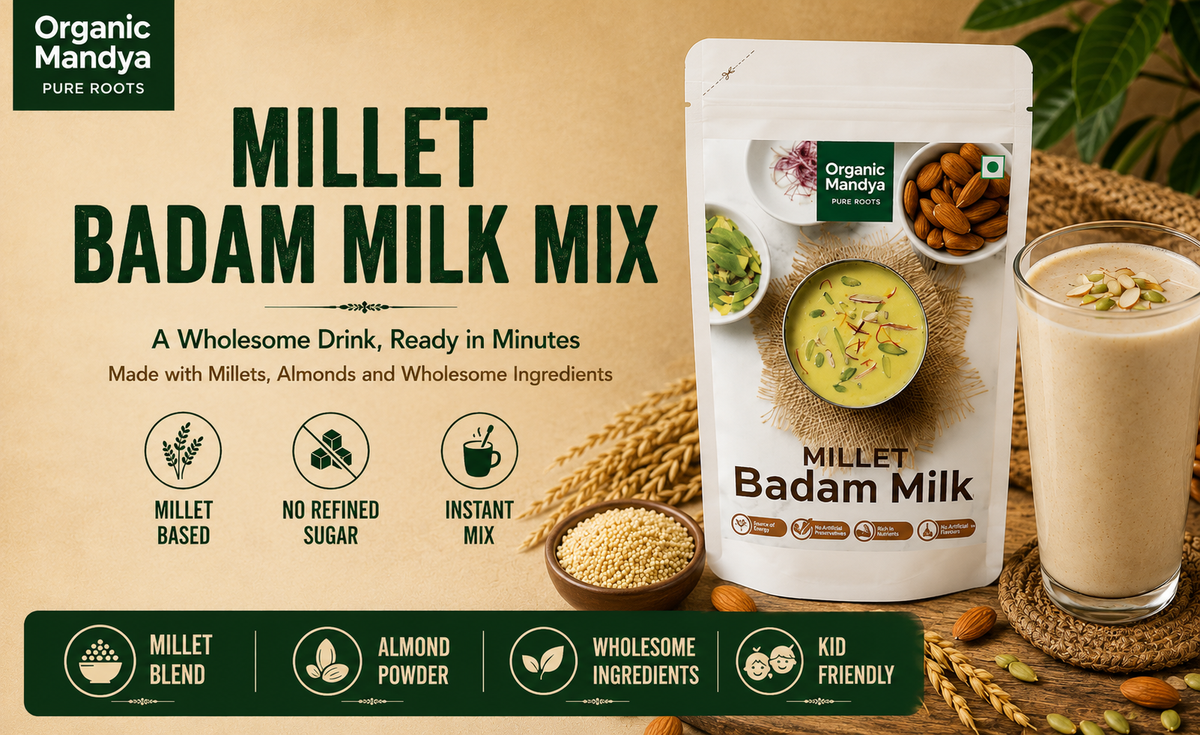 Millet Badam Milk Mix