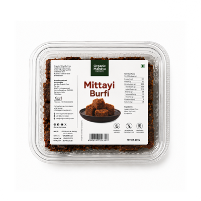 ORGANIC MANDYA MITTAYI BURFI