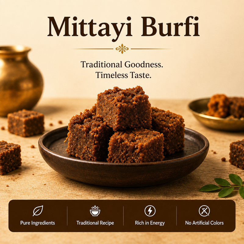 ORGANIC MANDYA MITTAYI BURFI