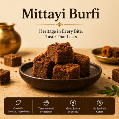 ORGANIC MANDYA MITTAYI BURFI