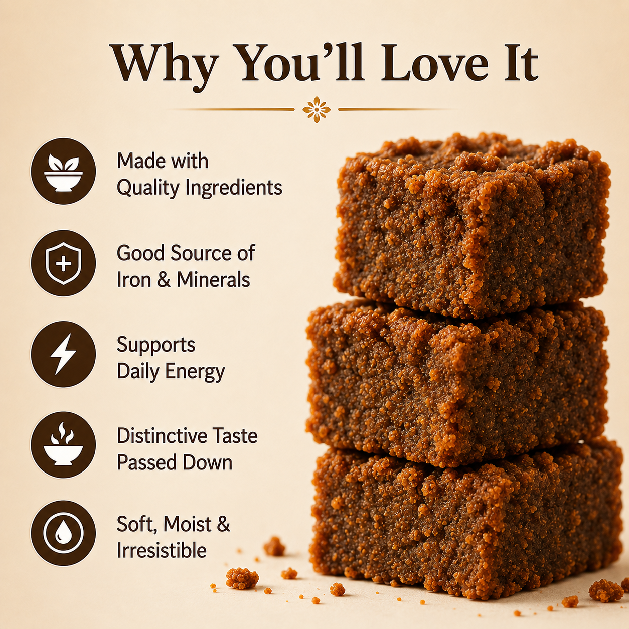 ORGANIC MANDYA MITTAYI BURFI