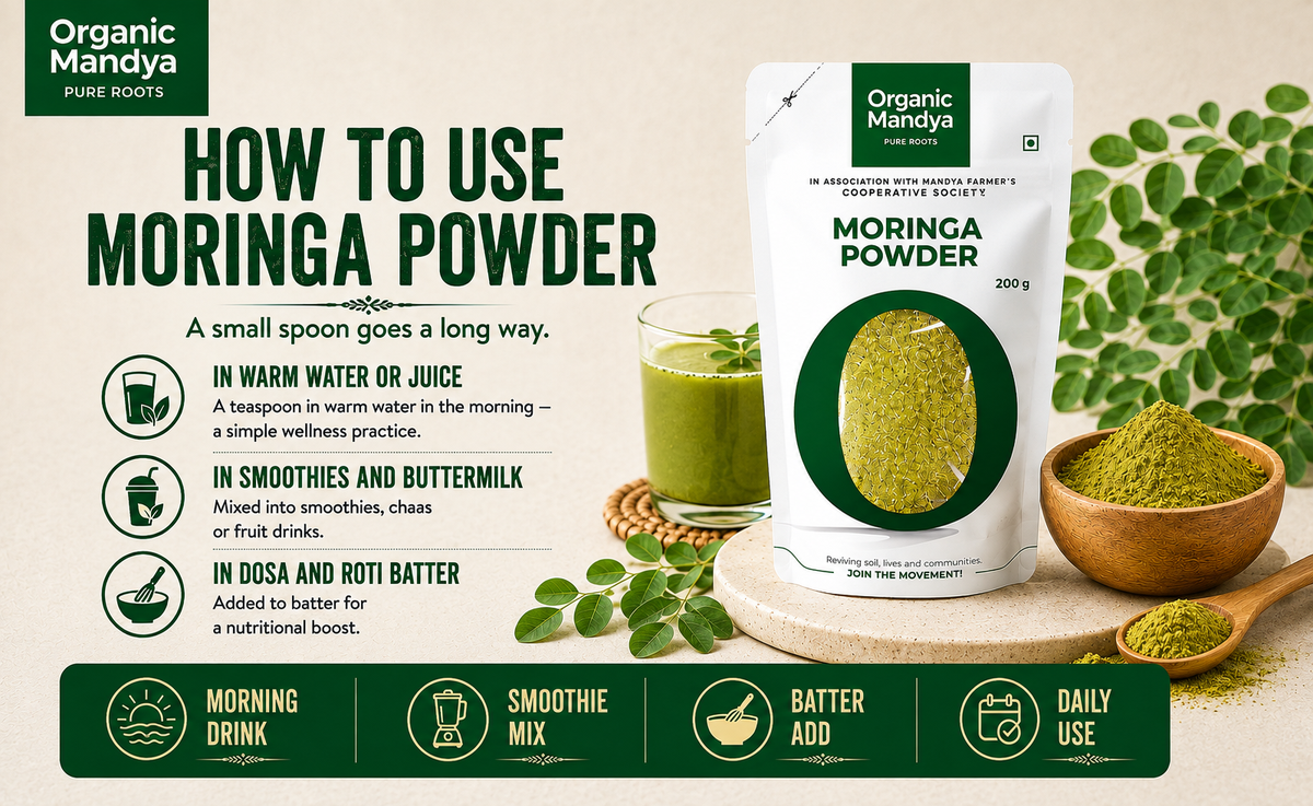 Moringa powder daily guide