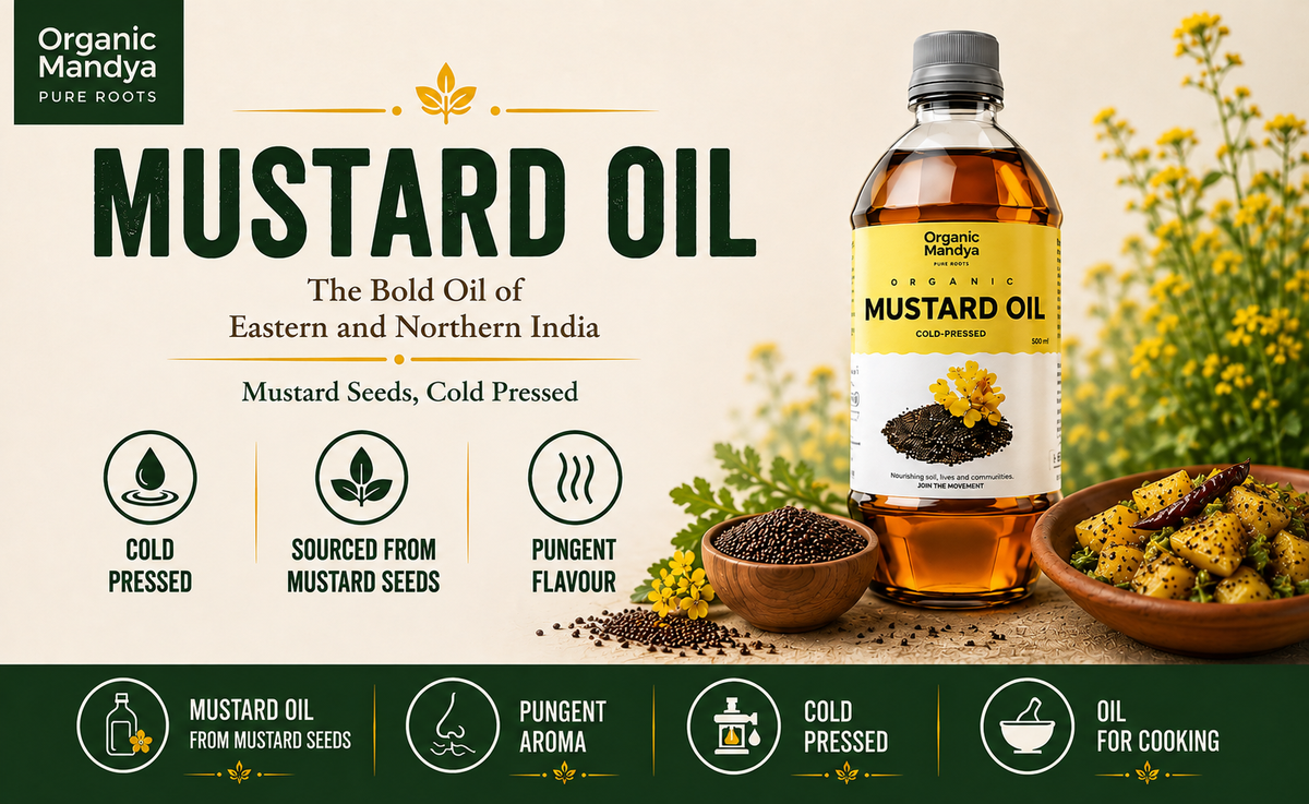 cold pressed mustard oil