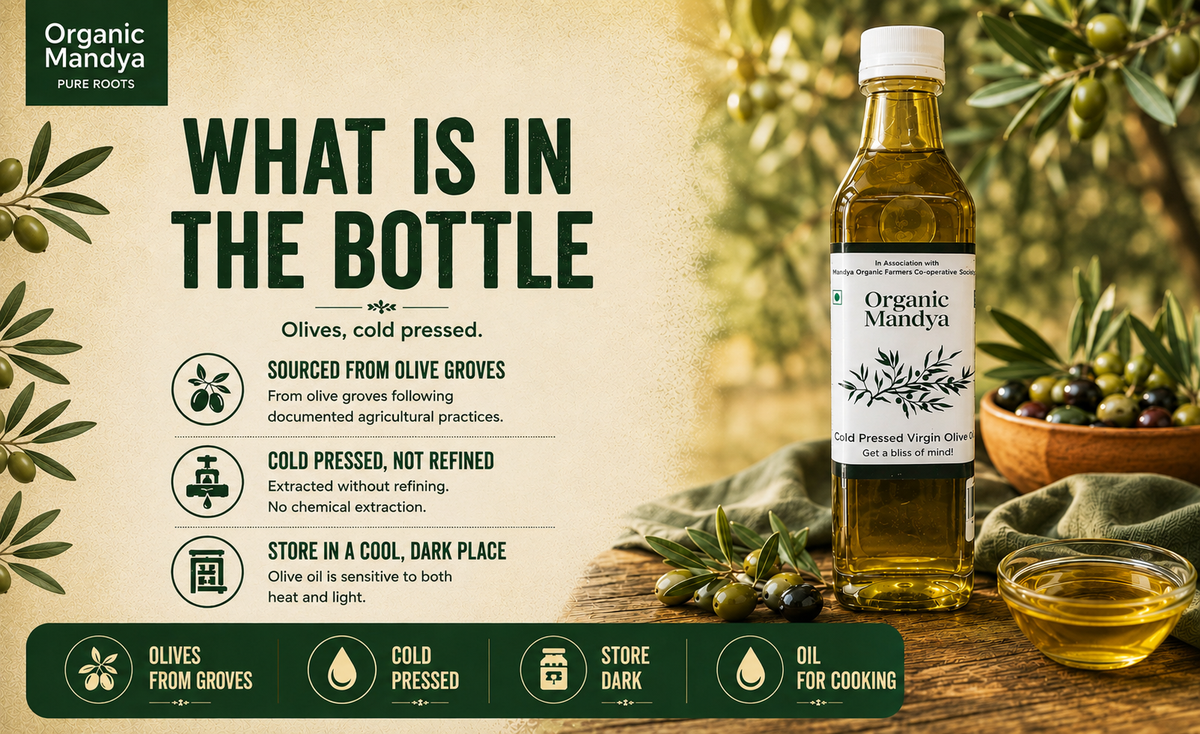 cold pressed olive oil