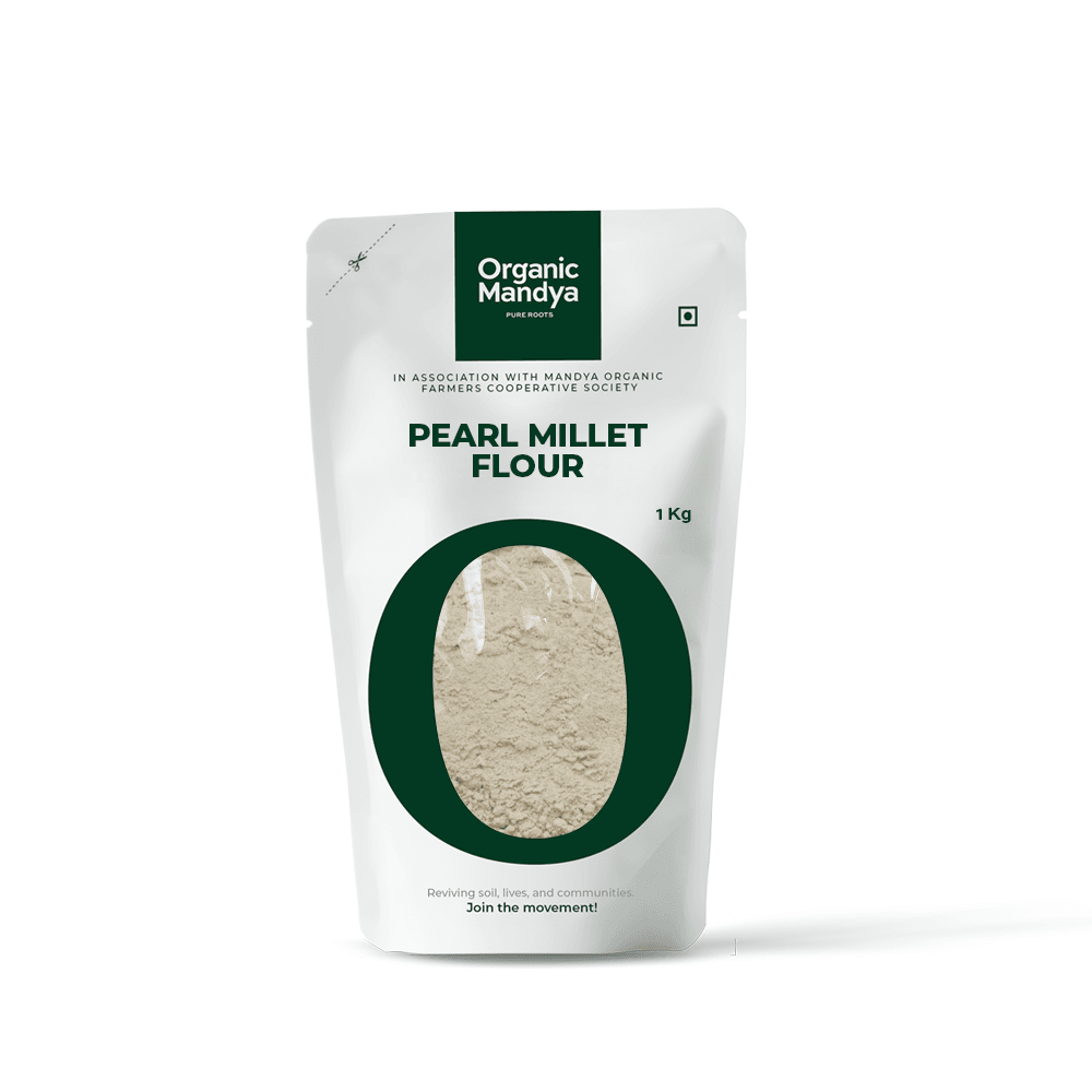 Organic Pearl Millet Flour - Organic Mandya
