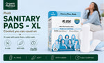Sanitary Pads XL (12+2) for Heavy Flow – Plush Sanitary Pad