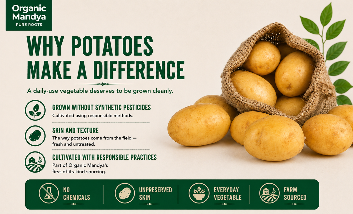 grown potato