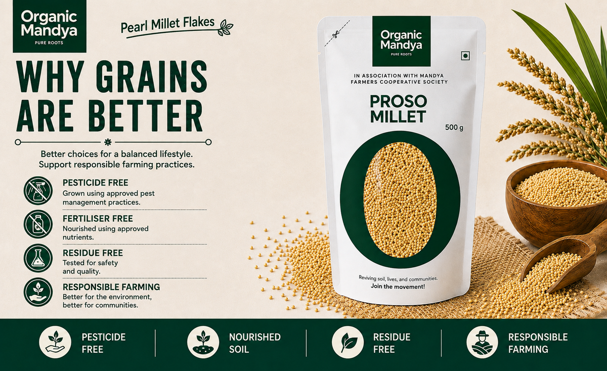 Proso Millet Packaging With Bowl