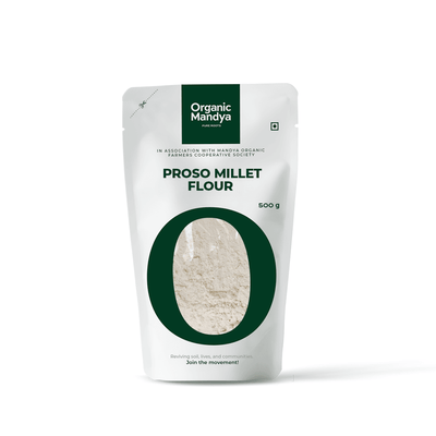 Organic Proso Millet Atta (Flour) – Gluten-Free & High Fiber