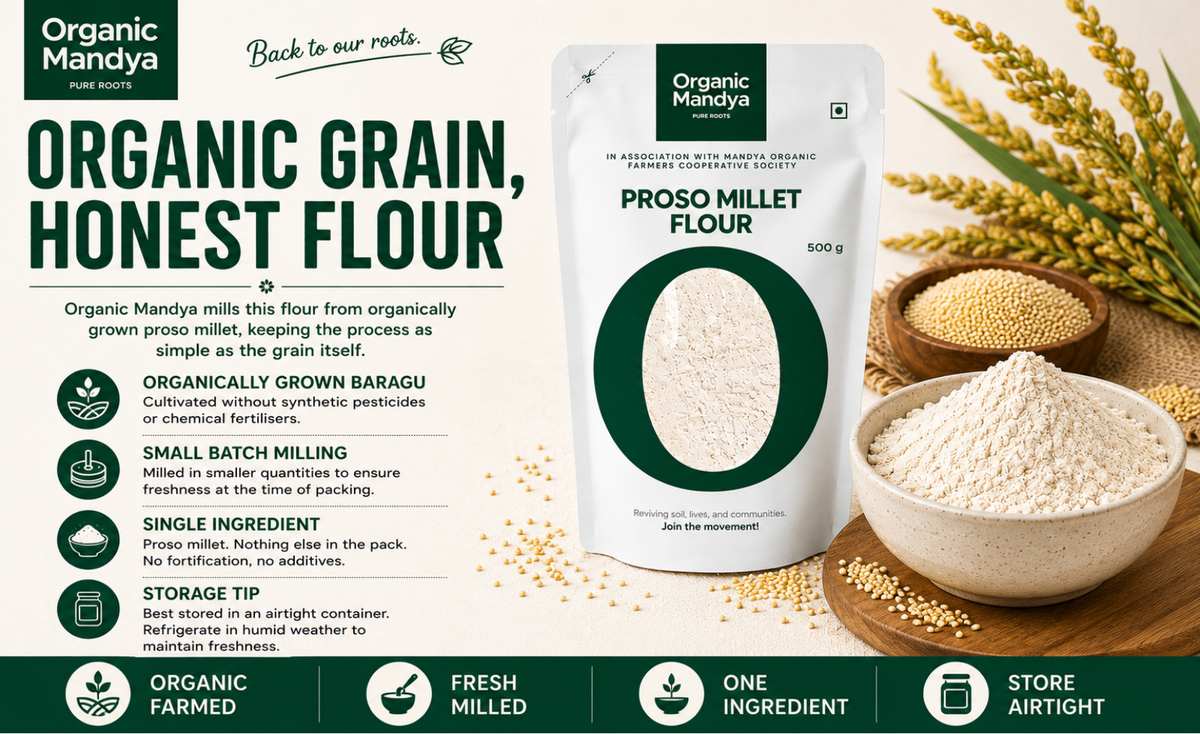 Storage - guide - proso - millet - flour
