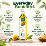 Cold Pressed Safflower Oil (Kusuma Oil / Kardi Oil)