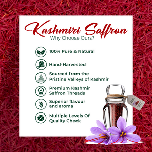 Kashmiri saffron -why us?