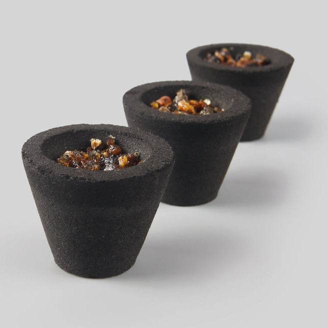 Organic Sambrani Dhoop Cups - 12pcs Set - Organic Mandya